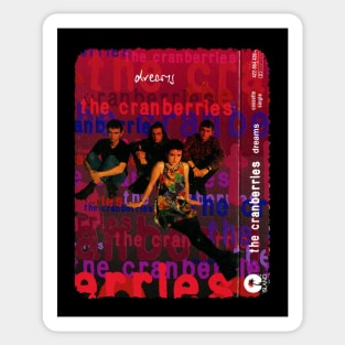 Vintage The Cranberries Sticker